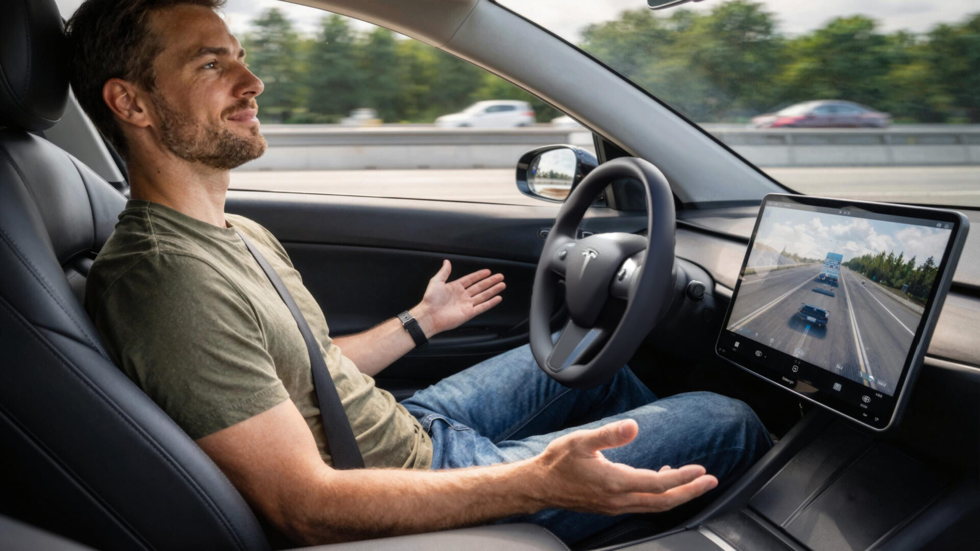 Tesla FSD: Du betaler for en fremtid der stadig er ulovlig