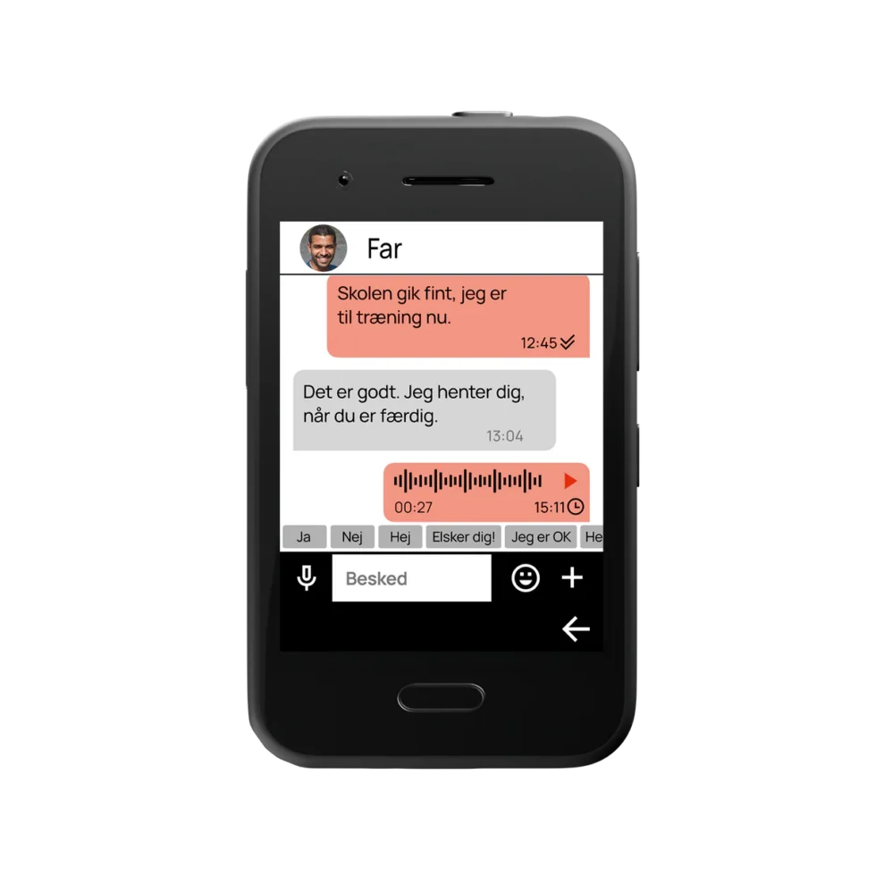 Xplora One Front Chat DK