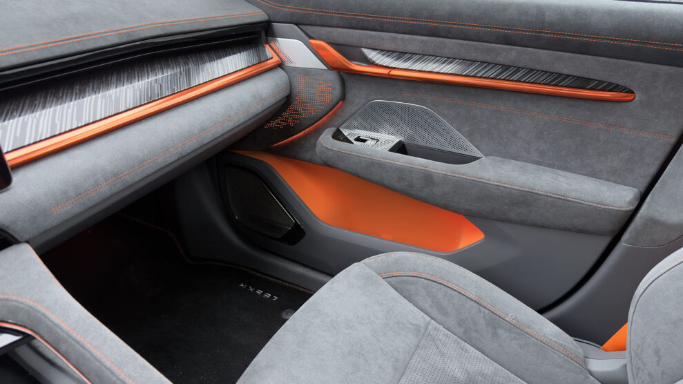 Yamaha Sound Zeekr 001 door speakers