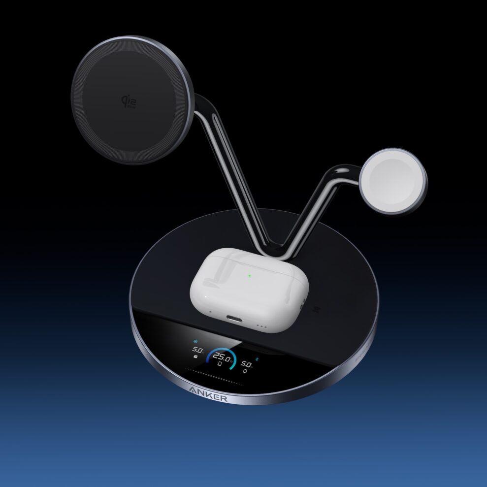 Anker Prime Wireless Charging Station 3-in-1 A25X7 1 anker prime hero web