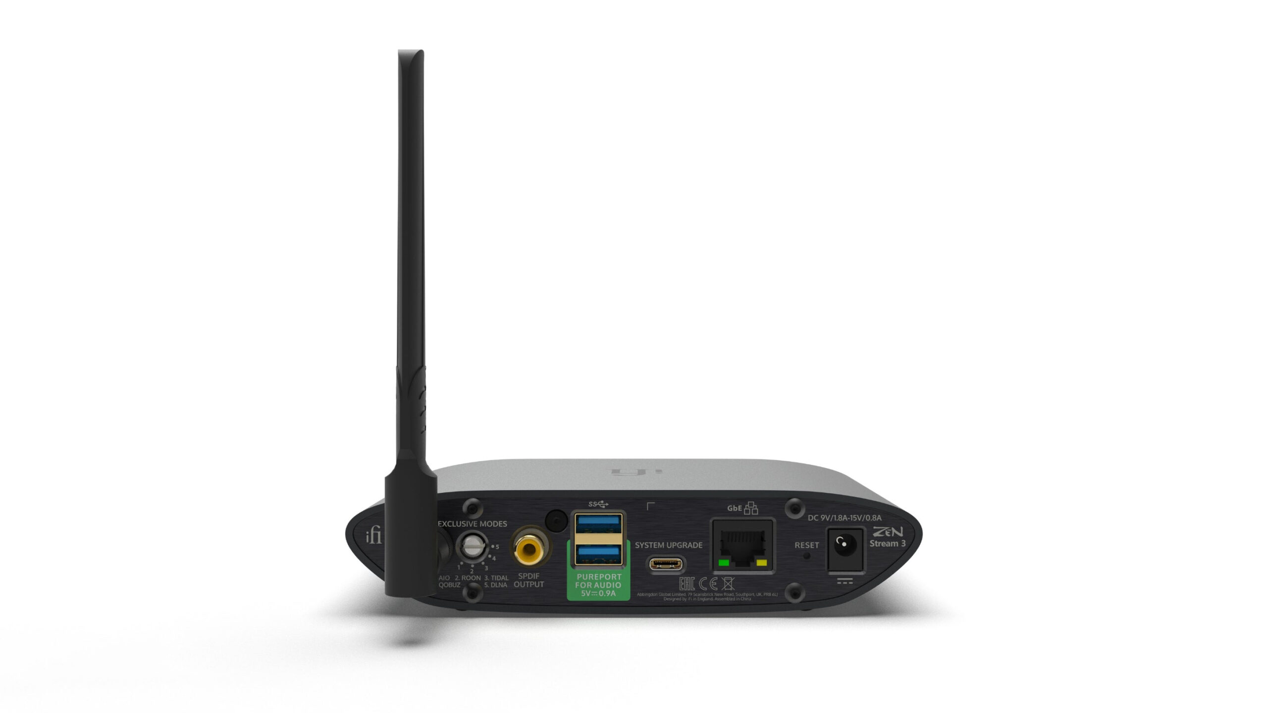 iFi DAC’er og streamere lover massiv lyd for pengene 4 iFi Zen Stream 3 rear