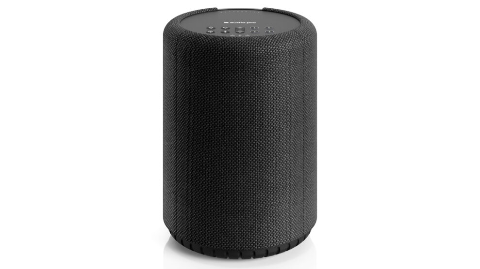 wireless-multiroom-speaker-A10MkII-W-black-front-airplay2-google-cast-chromecast-AudioPro