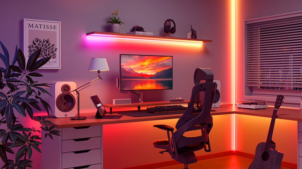 Govee COB Strip Light Pro main photo Scene carousel-office@1x