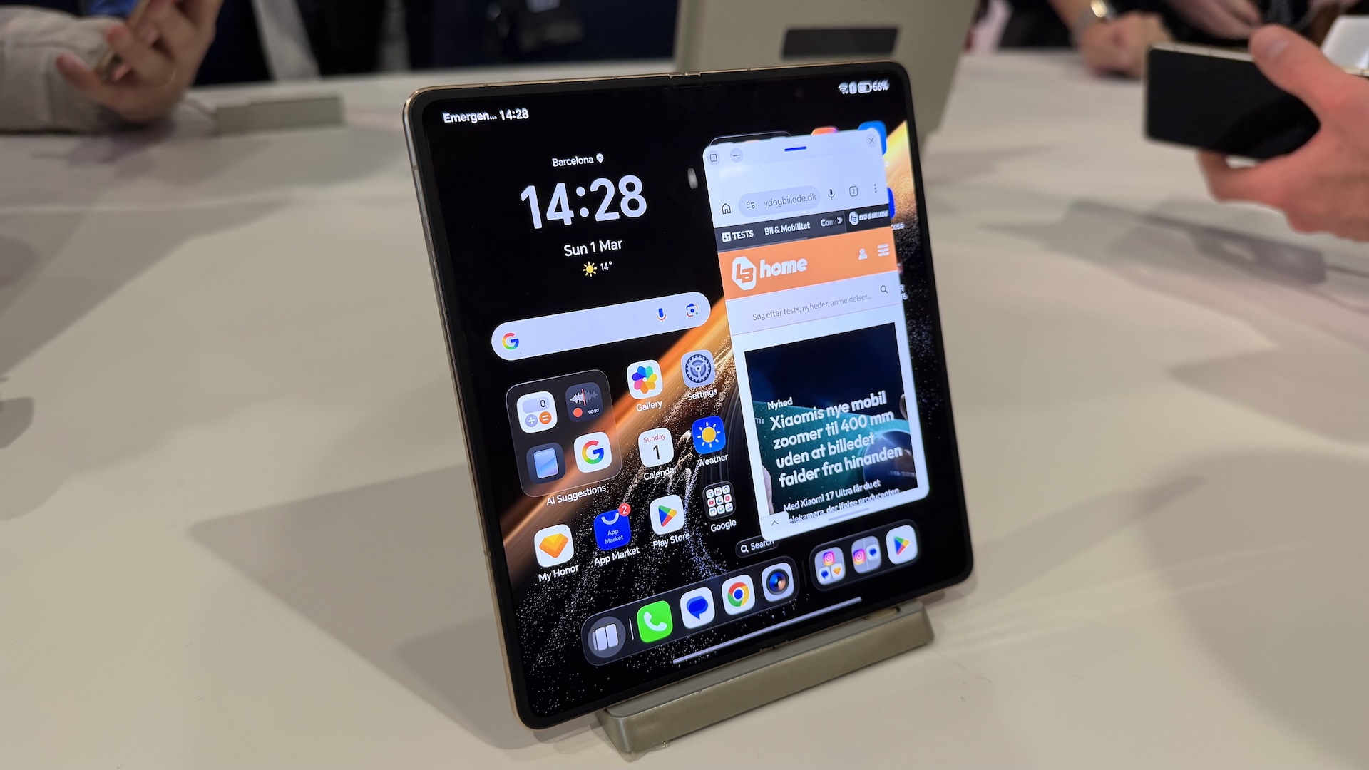 MWC 2026: Honor Magic V6 får det hidtil største batteri i en foldbar smartphone 1 Honor Magic V6