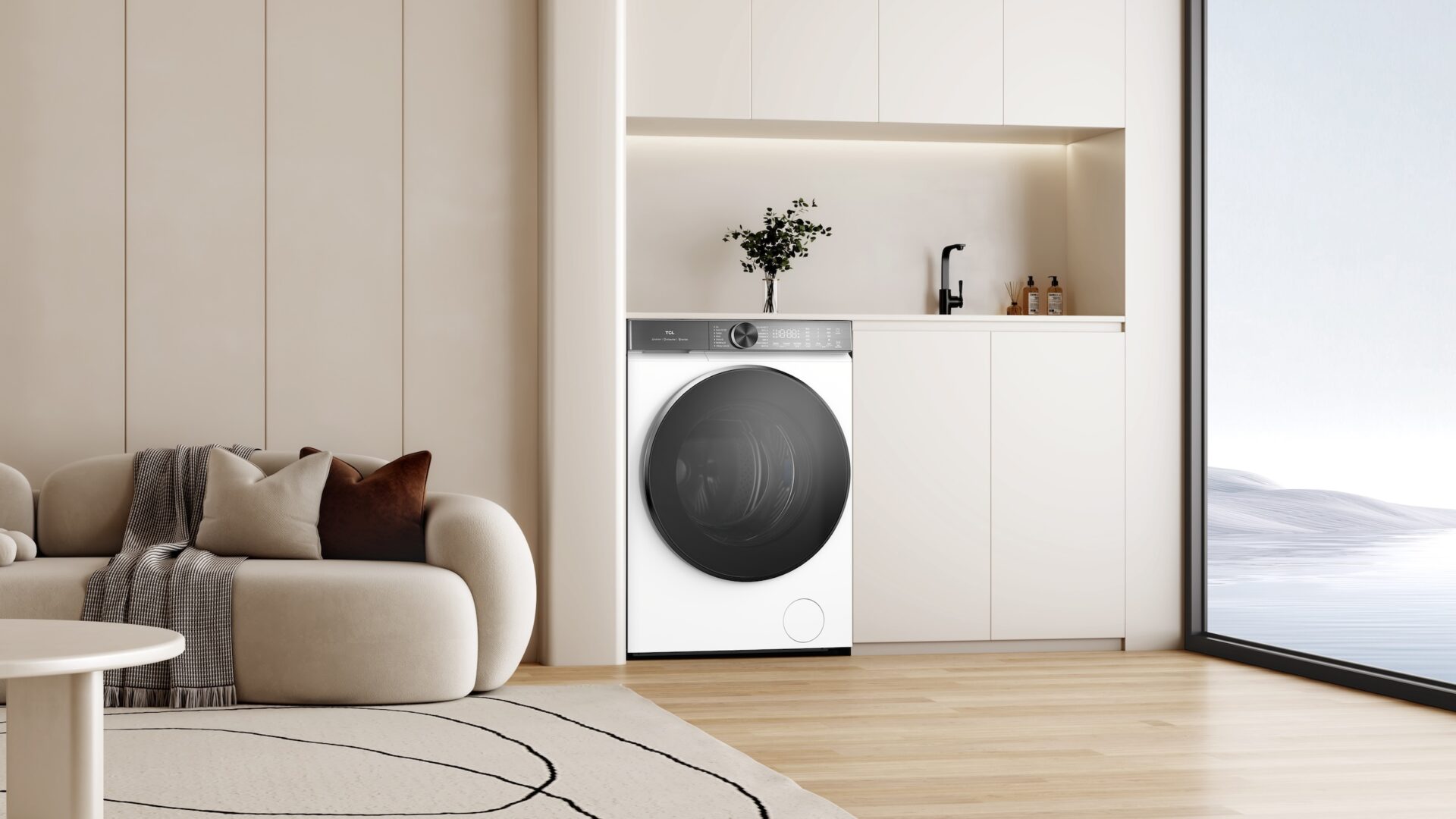 Ny TCL-vaskemaskine med AI: Maskinen bestemmer selv