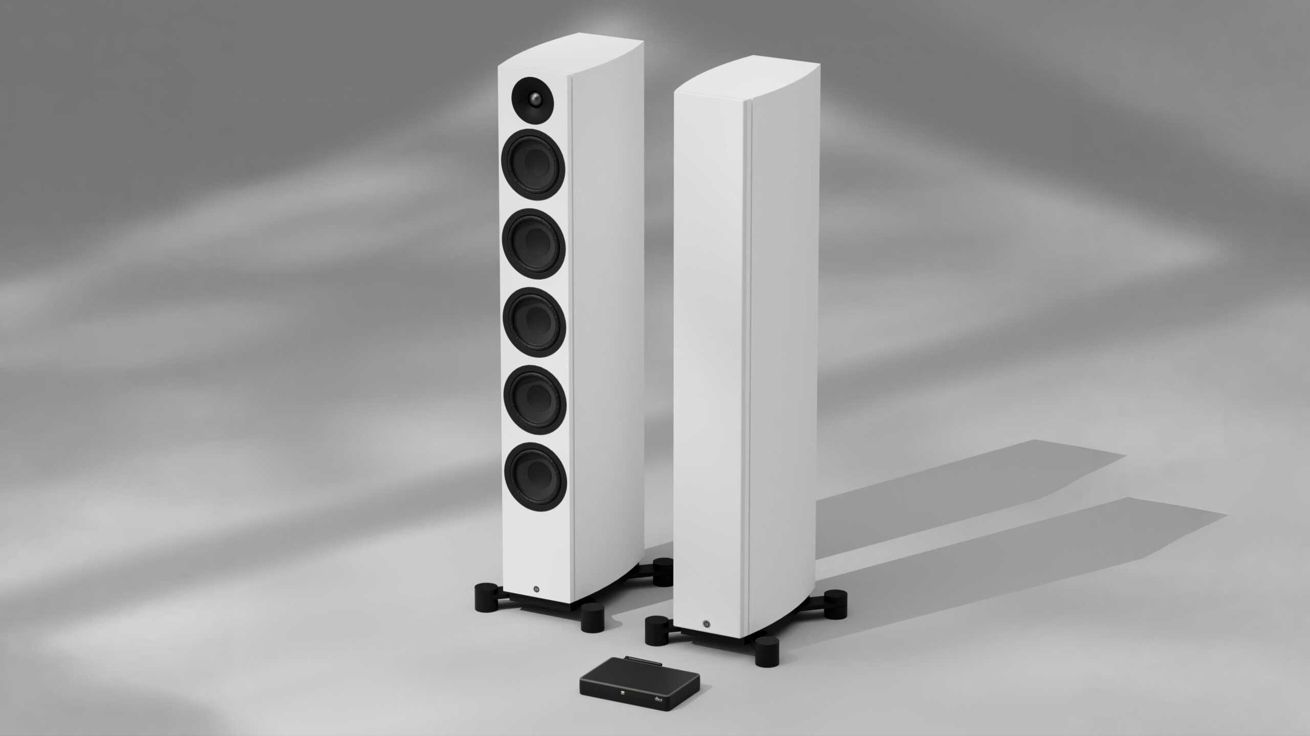 System Audio Silverback w hub white