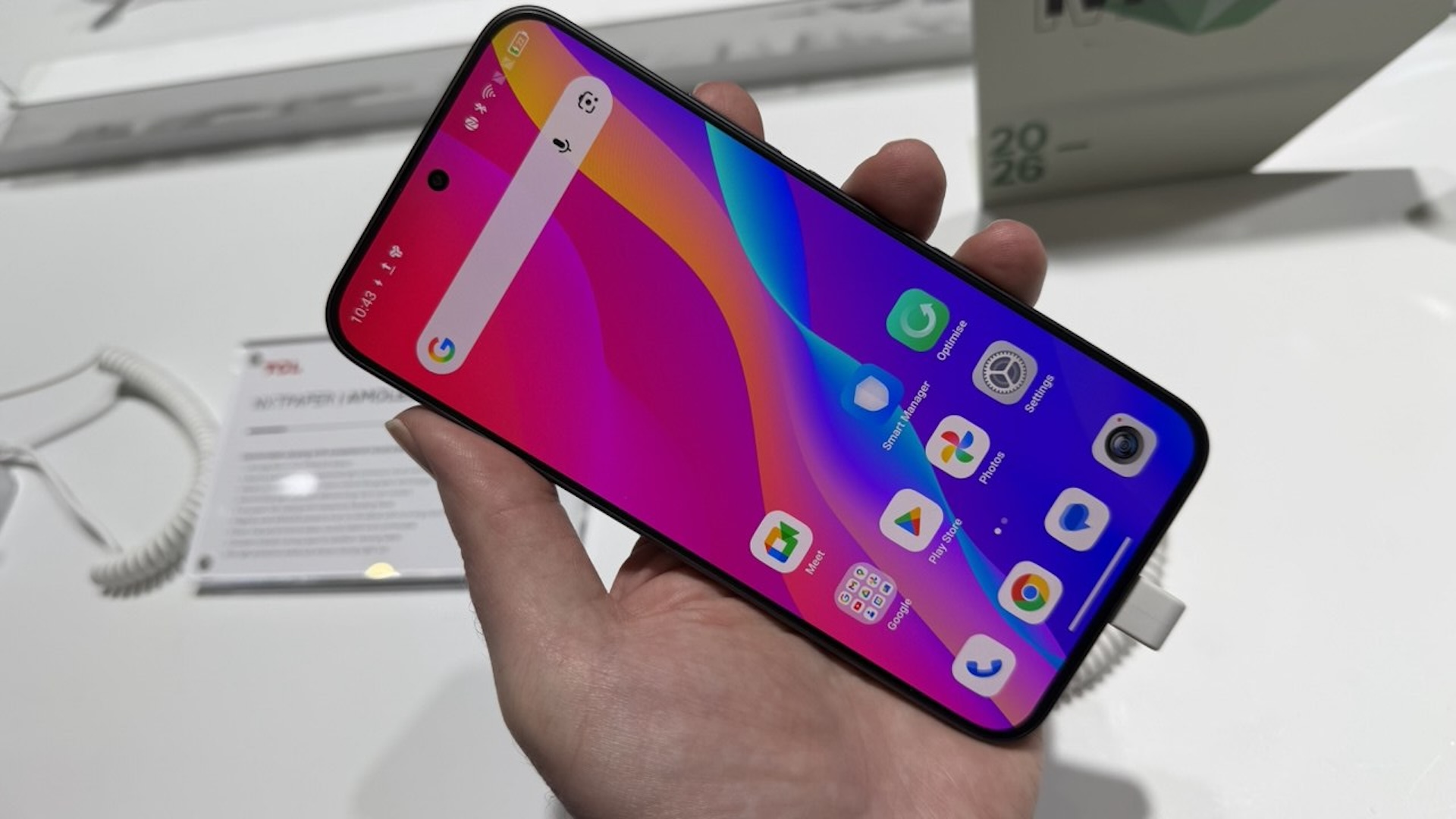 MWC 2026: TCL fokuserar på ögonen och barnen 1 TCL NXTPAPER