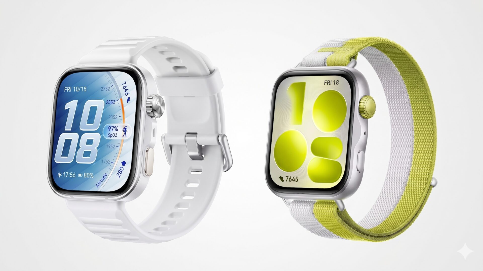 Huawei Watch Fit 5 og Watch Fit 5 Pro lækket før tid