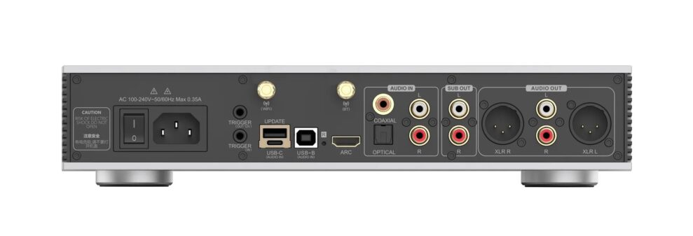 Luksuriøse Luxsin 4 Luxsin X9 rear panel