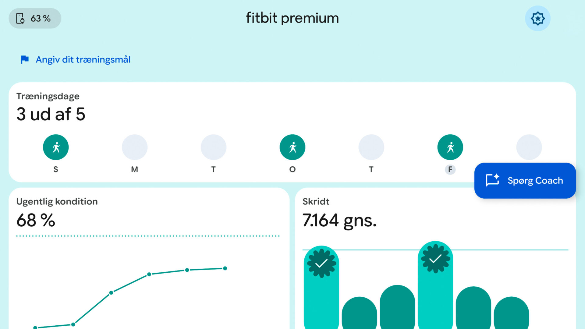 Google ruller Gemini AI ud i Fitbit-appen i Danmark