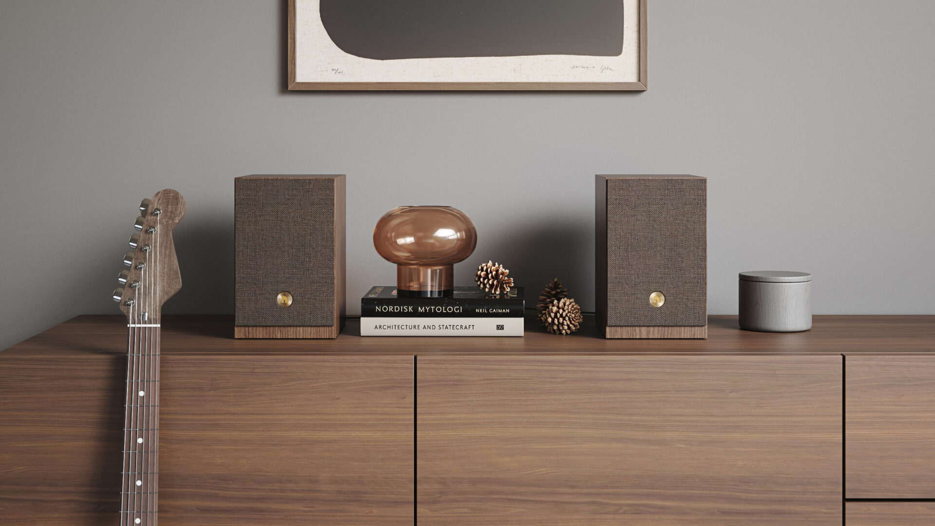 Svensk vellyd går i skoven: Nu fås Audio Pros W-serie i valnød